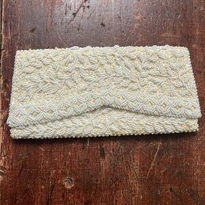 Vintage beaded clutch purse